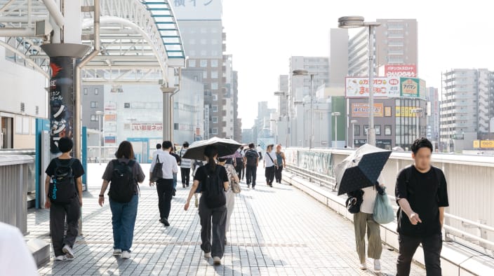 ④まっすぐお進みください。